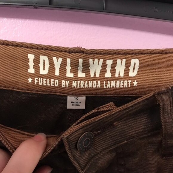 Idyllwind brown Miranda Lambert Women’s High Risin’ Flare Jeans size 10 - Picture 3 of 5